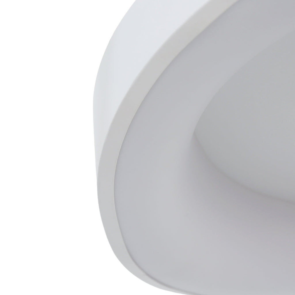 Hayley Ceiling Lamp - Small White/Black