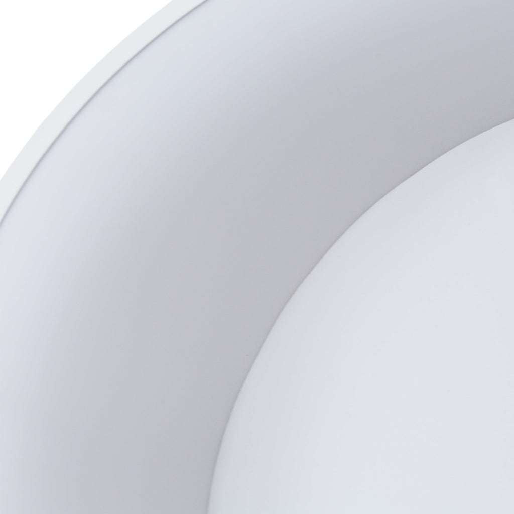 Hayley Ceiling Lamp - Small White/Black