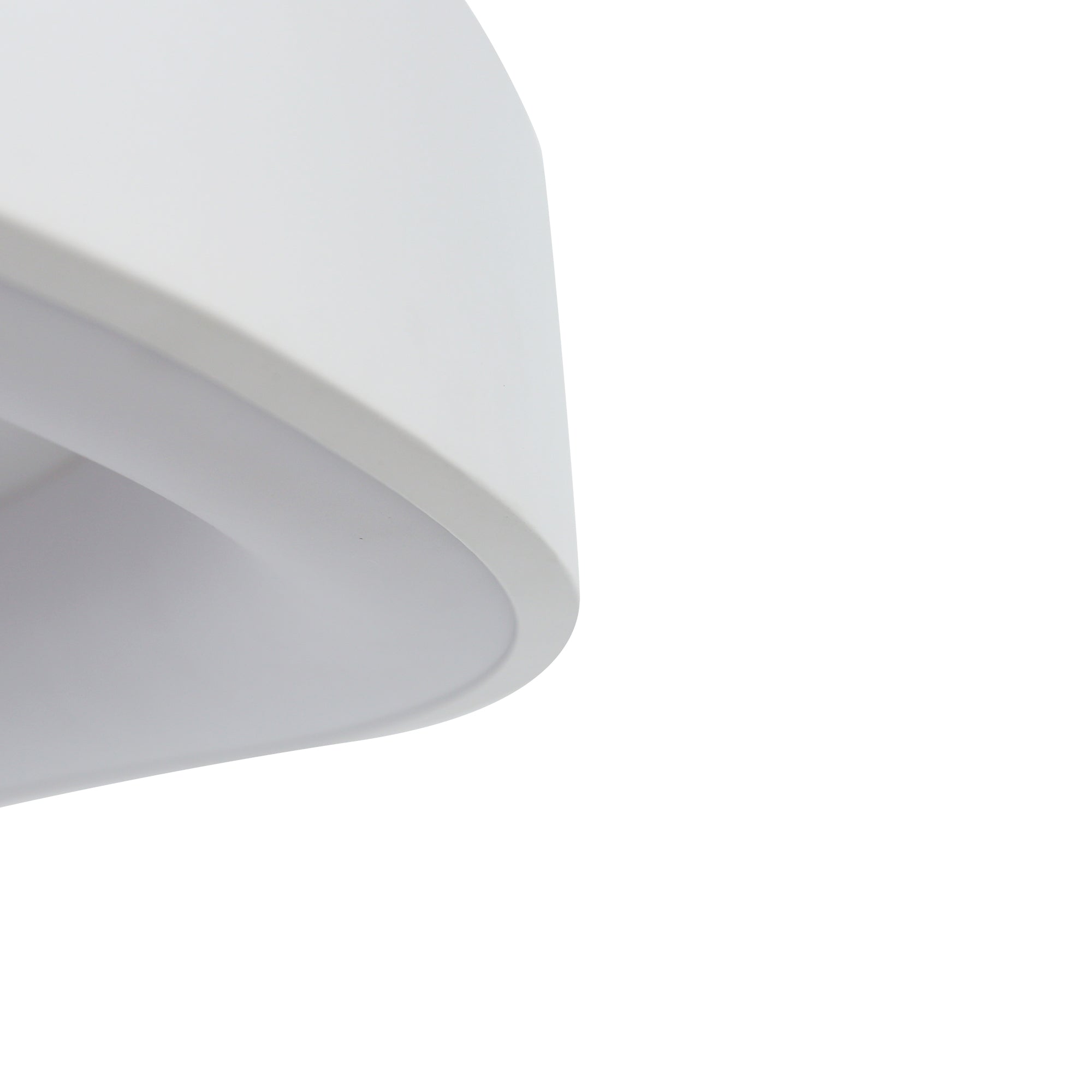 Hayley Ceiling Lamp - Small White/Black