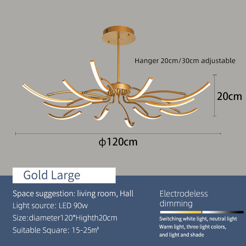 Designer Mirror Chandelier