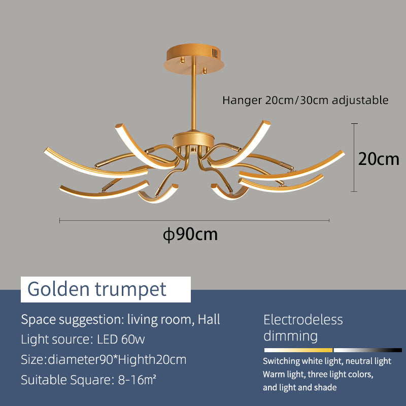 Designer Mirror Chandelier