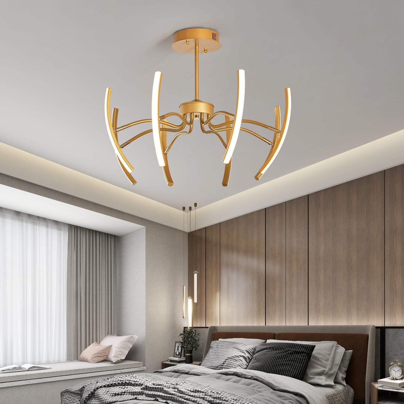 Designer Mirror Chandelier