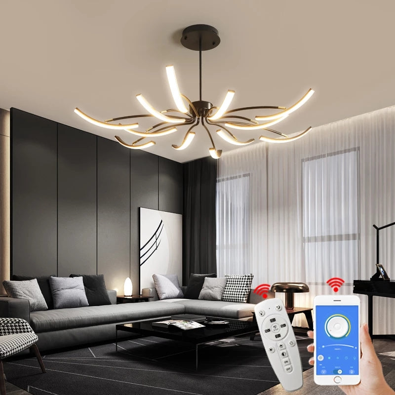 Designer Mirror Chandelier