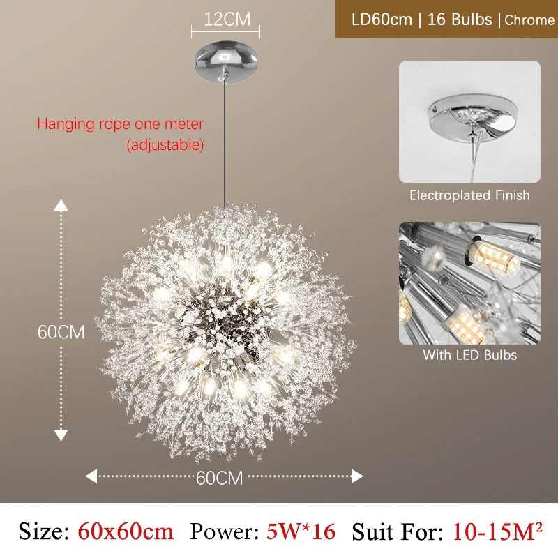Dazzling Crystal Chandelier