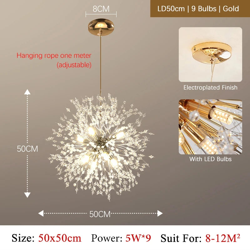 Dazzling Crystal Chandelier