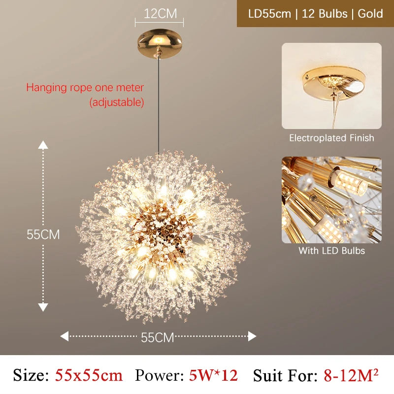 Dazzling Crystal Chandelier