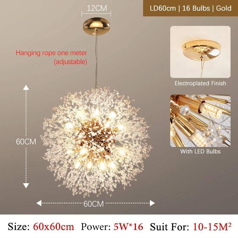 Dazzling Crystal Chandelier