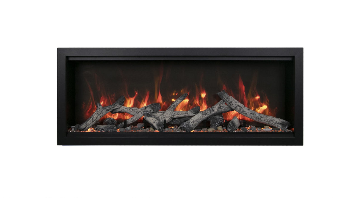 Amantii Symmetry XT Bespoke 100" Electric Fireplace — view 8