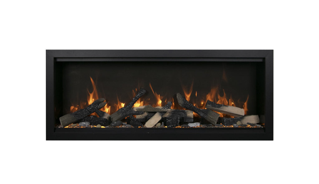 Amantii Symmetry XT Bespoke 100" Electric Fireplace — view 9