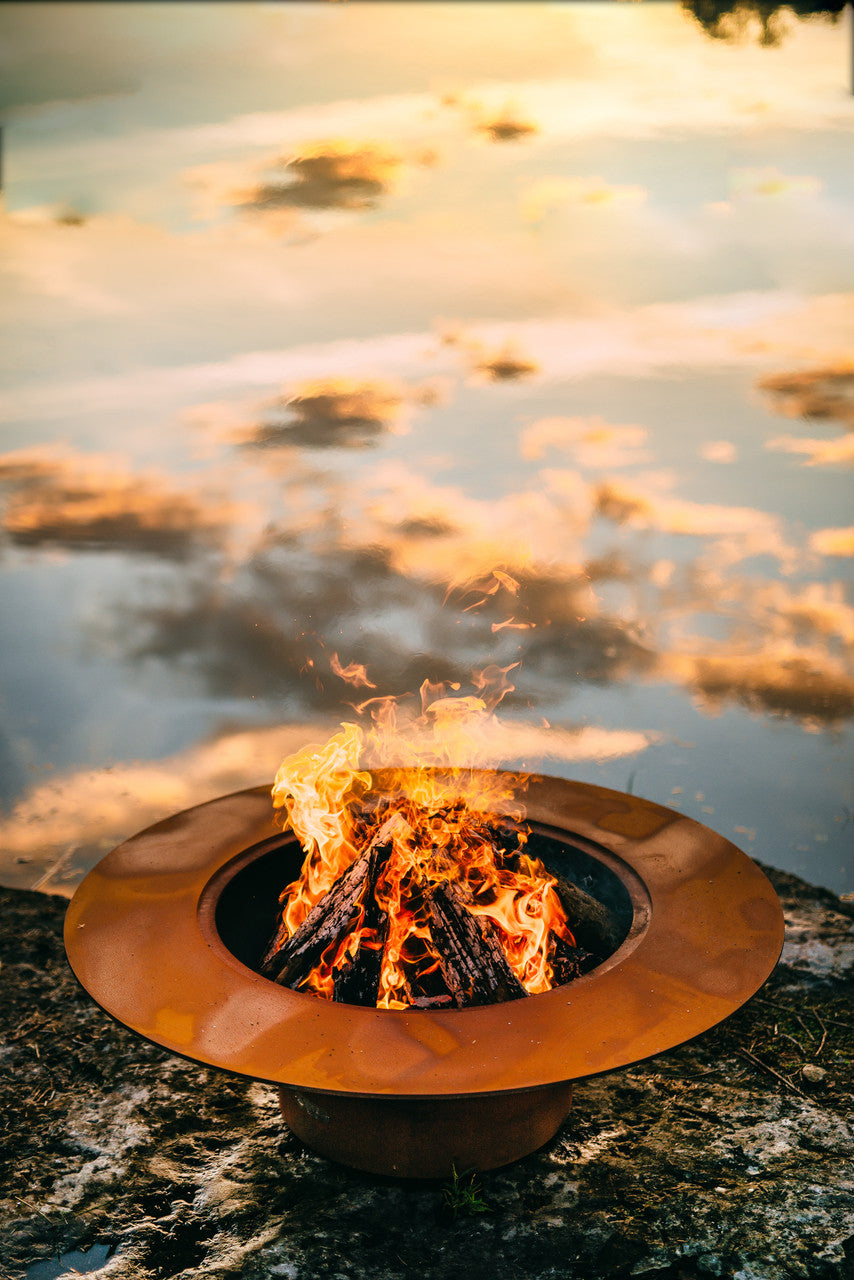 Fire Pit Art Magnum 54" Steel Fire Pit