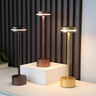 Mantle Touch Lamp - Portable, Rechargeable Table Lamp - Adjustable Light