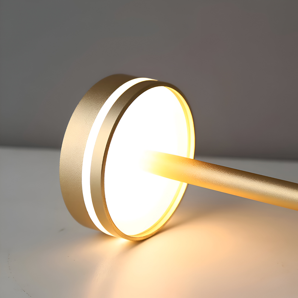 Mantle Touch Lamp - Portable, Rechargeable Table Lamp - Adjustable Light