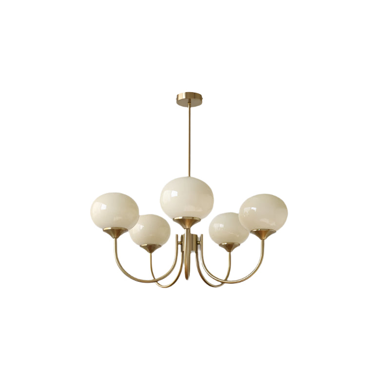 Rose Crystal Chandelier