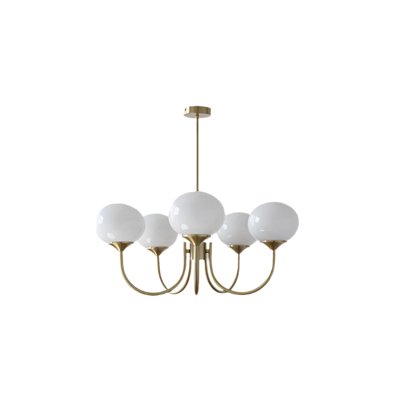 Rose Crystal Chandelier