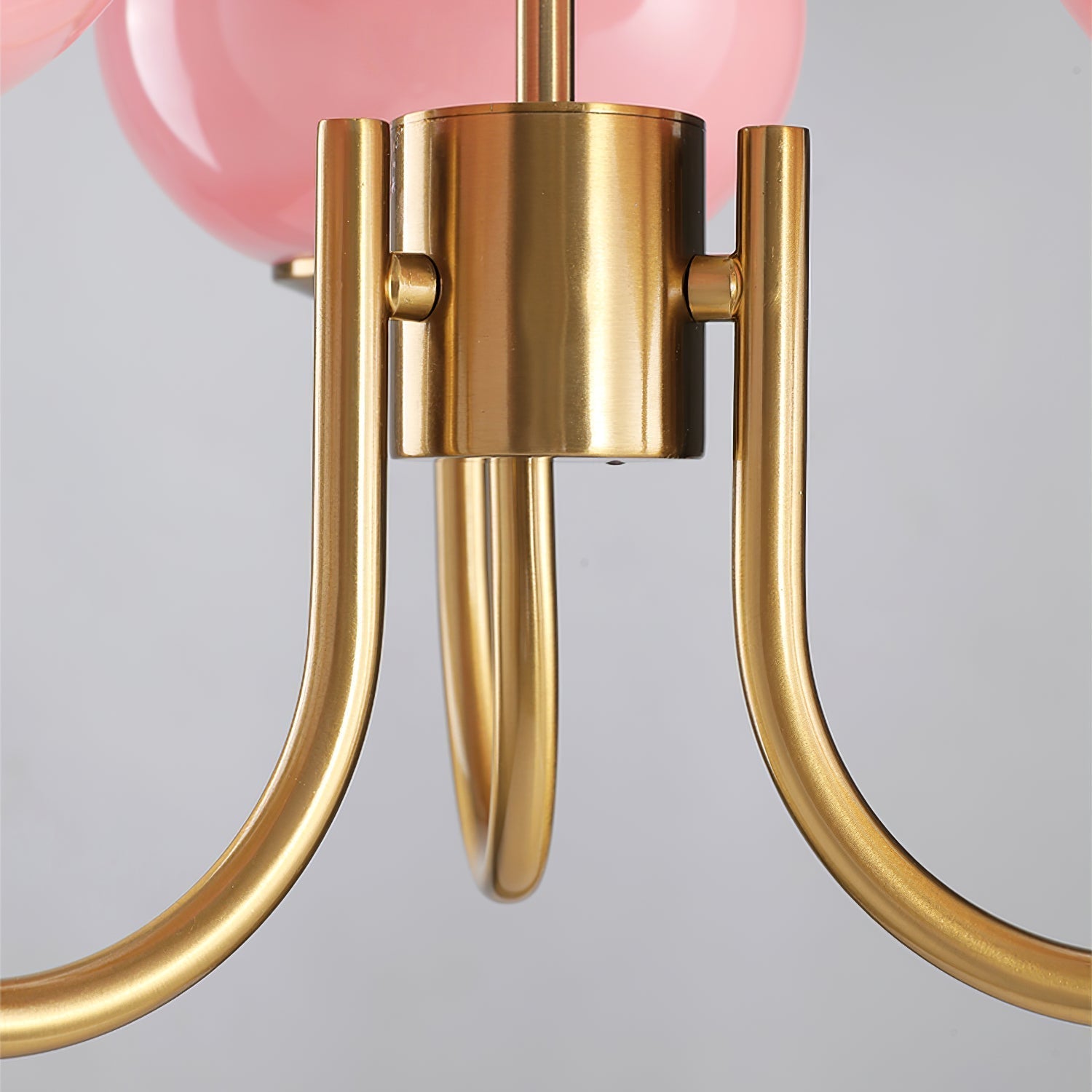 Rose Crystal Chandelier