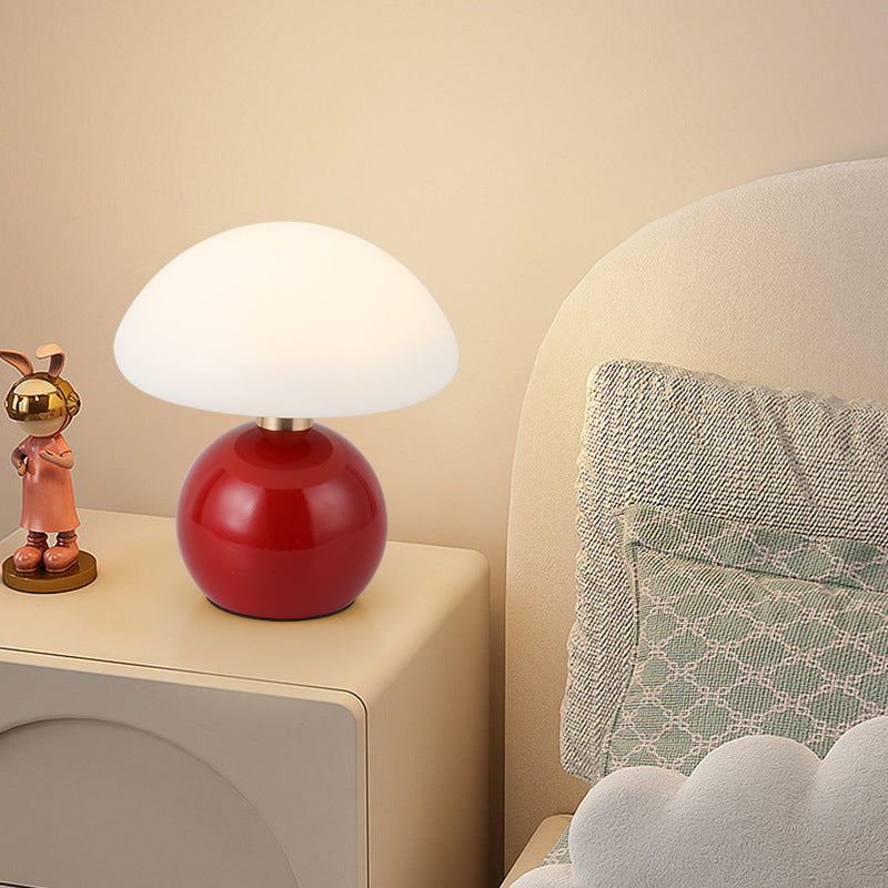 Modern Rechargeable Mushroom Table Lamp