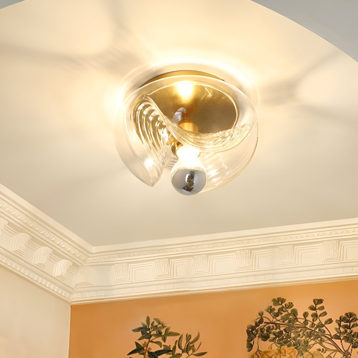 Vireon - French Vintage Medieval Bauhaus Ceiling Lamp
