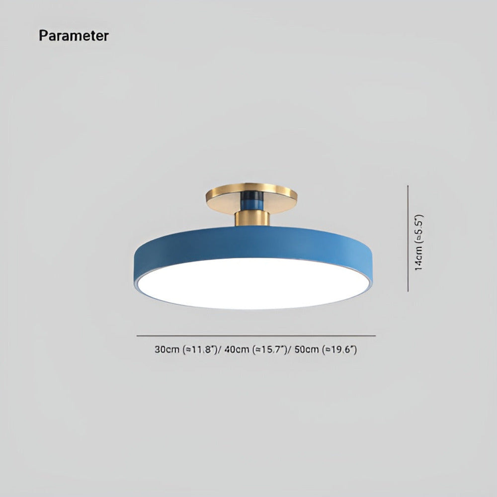 CosmicCircle - Small Round LED Ceiling Lamp