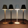 Modern Table Lamp - LED Metal Lamp with Touch Switch and USB Port