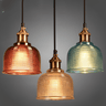 Glossy Bell Ceiling Lamp - Colorful Retro Glass Ceiling Light - Modern Pendant Lamp