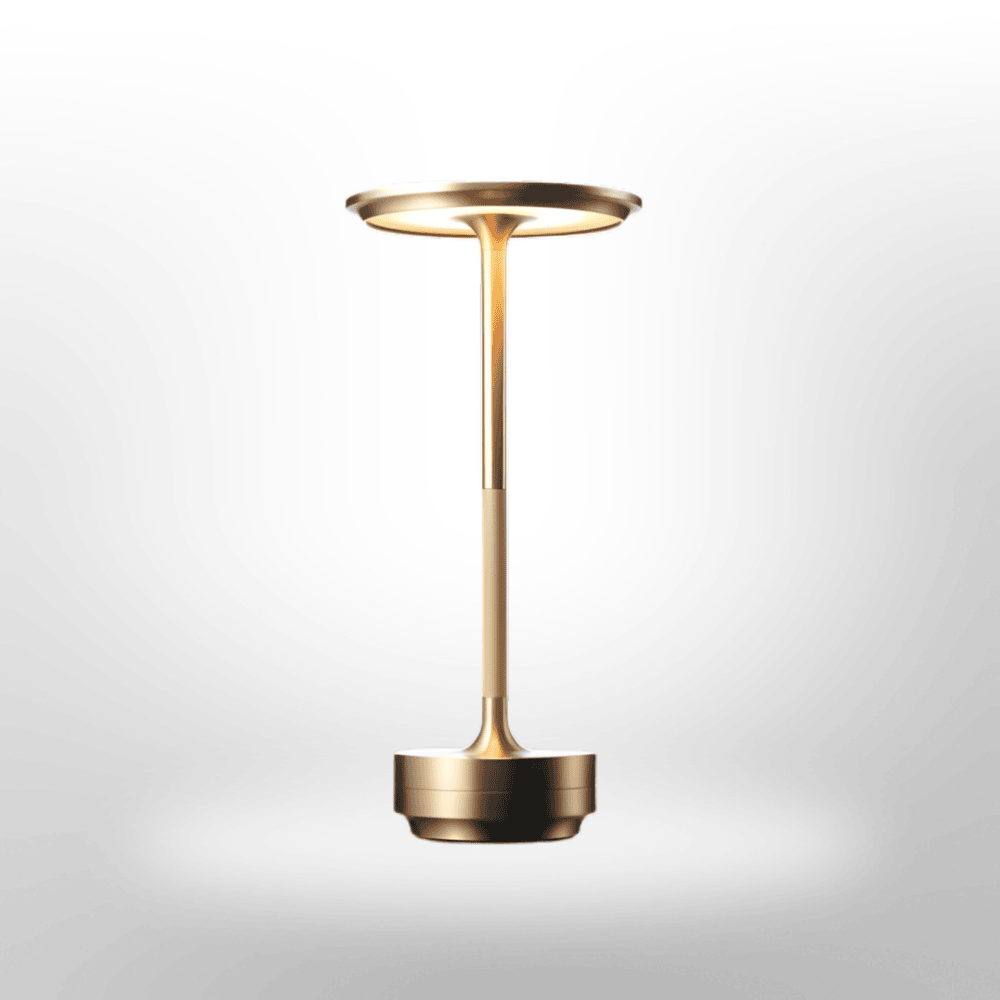 LumaLight Wireless Lamp: USB Rechargeable, Touch Table Lamp for Mood Lighting