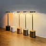 RetroGlow - Retro-Inspired LED Desk Lamp with Wireless and USB Charging