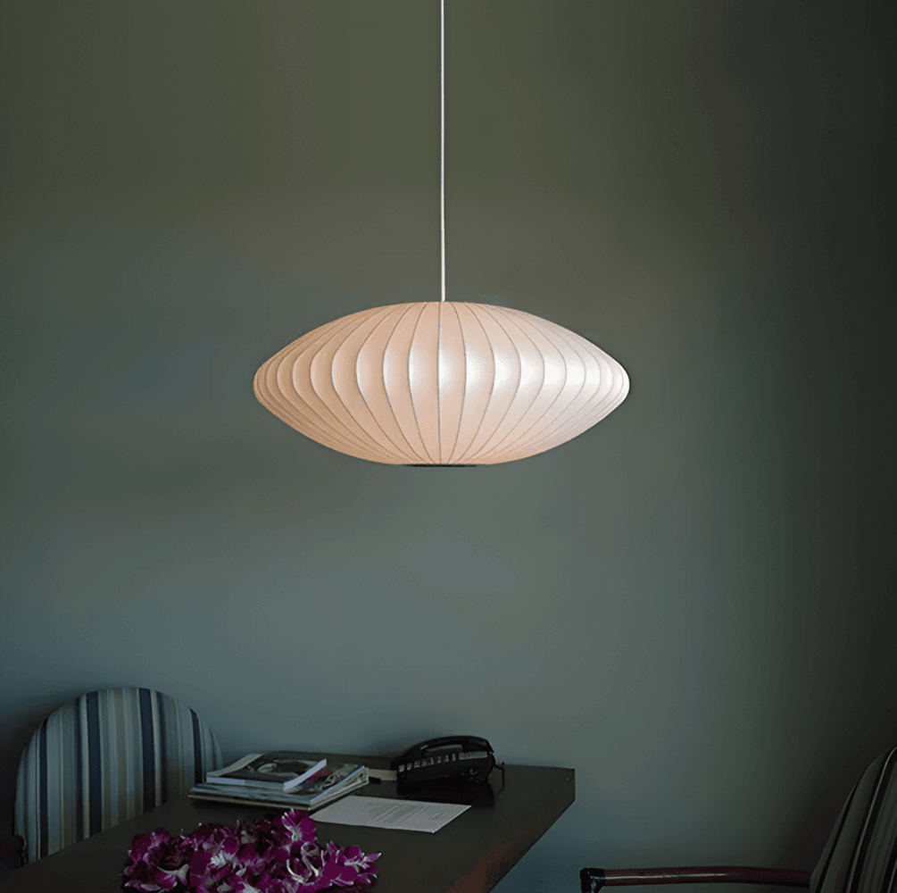 RoundRipples - 50/60 cm Canopy and Fabric, Bubble-shaped Pendant Lamp