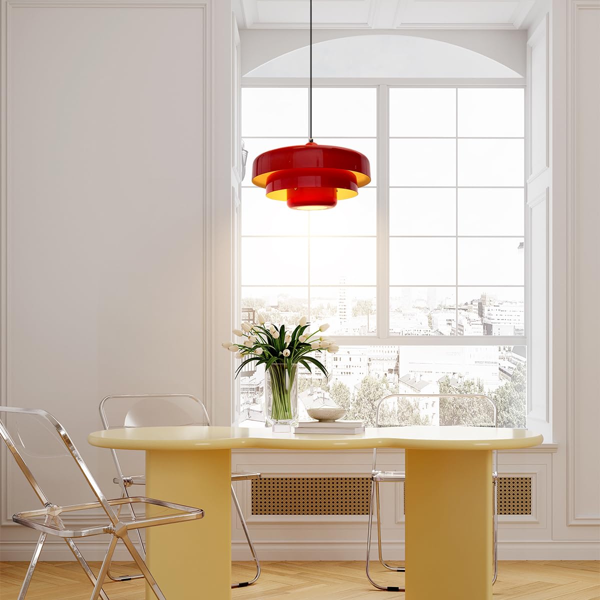 HaloForm | Ceiling Lamp – Elegant Nordic Design for Modern Homes