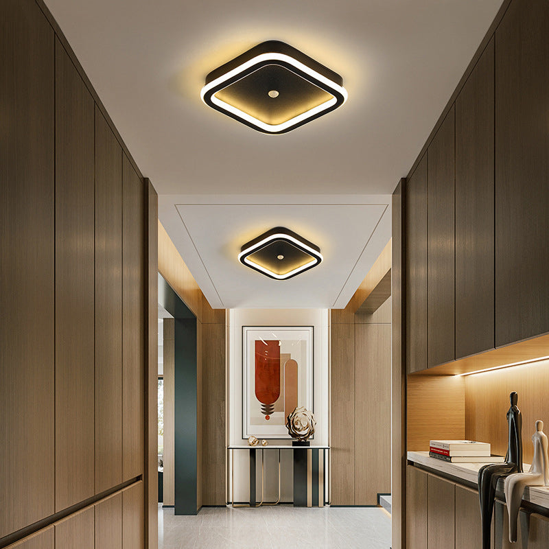 LED Flush Mount with PIR Motion Sensor