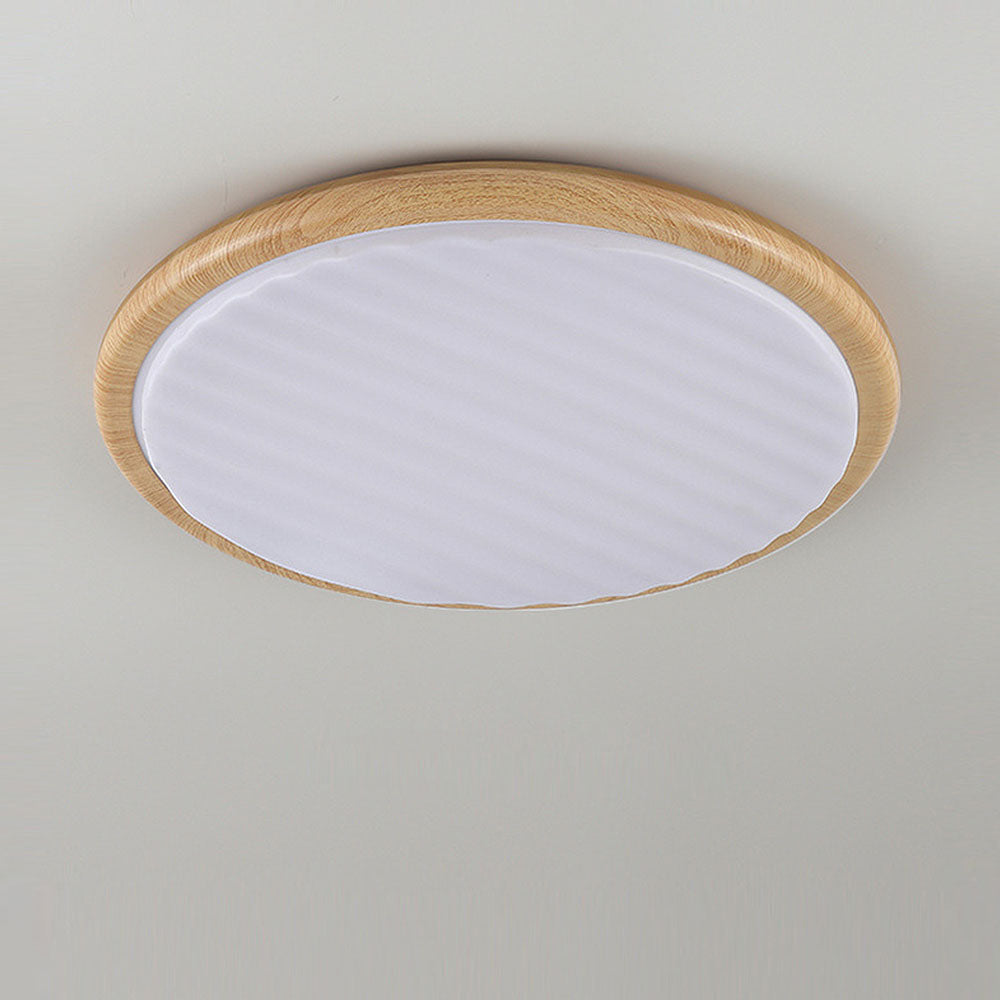 Round Flat LED Ceiling Lamp for Bedroom