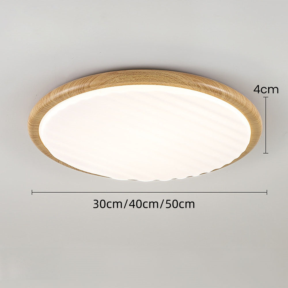 Round Flat LED Ceiling Lamp for Bedroom