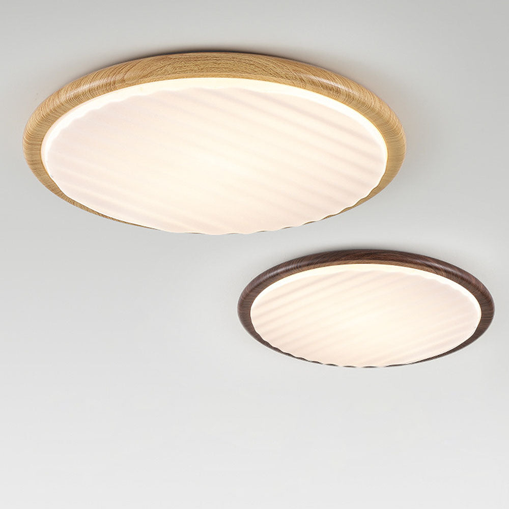 Round Flat LED Ceiling Lamp for Bedroom
