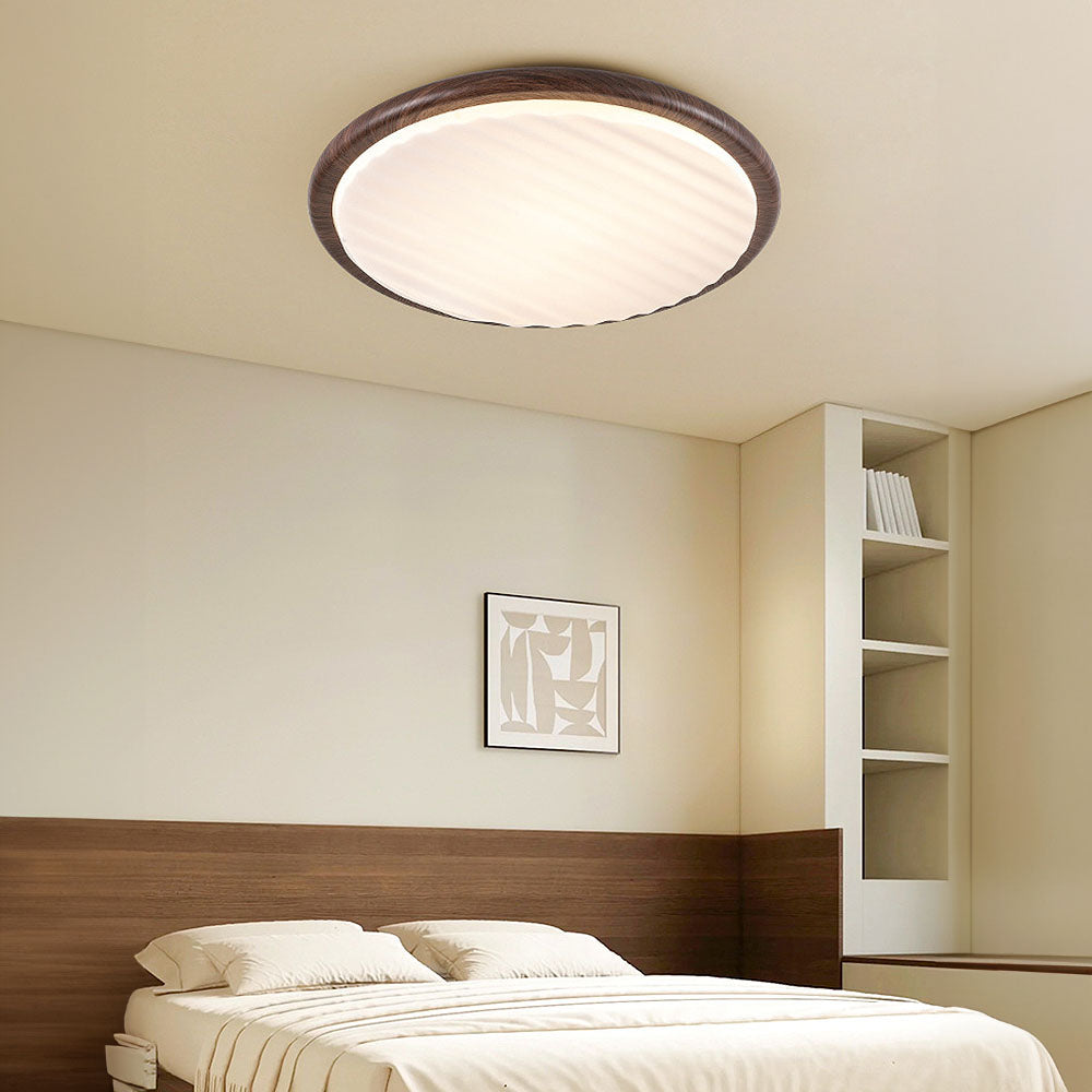 Round Flat LED Ceiling Lamp for Bedroom