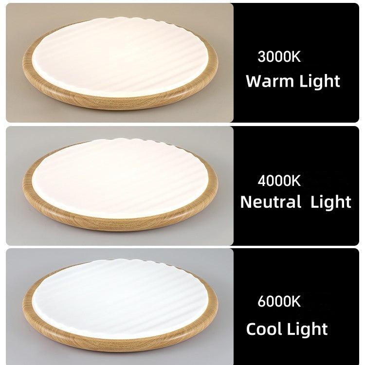 Round Flat LED Ceiling Lamp for Bedroom