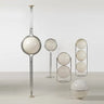 LumiSphere Art Deco LED Globe Floor Lamp