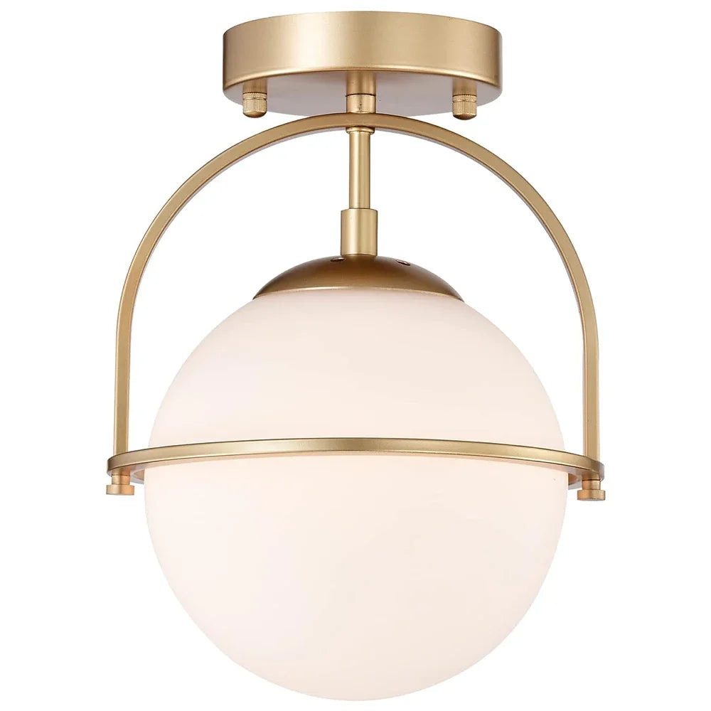 Corinna - Scandinavian Frosted Glass Ceiling Lamp