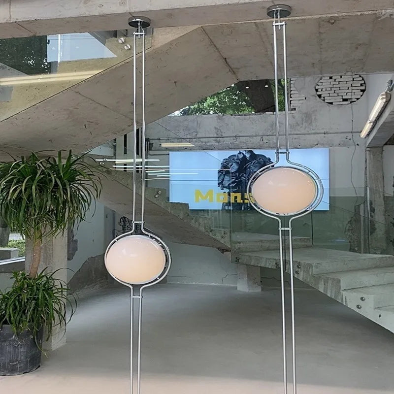 LumiSphere Art Deco LED Globe Floor Lamp