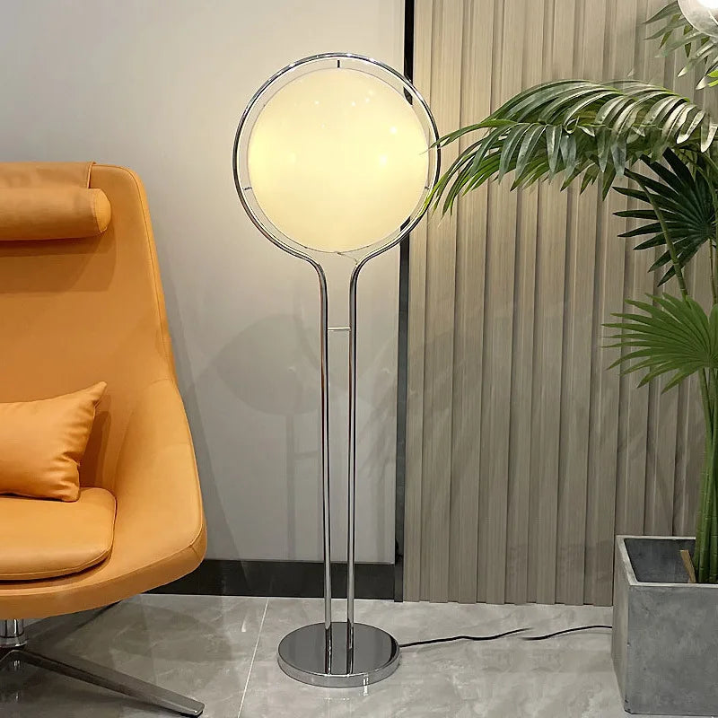 LumiSphere Art Deco LED Globe Floor Lamp