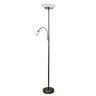 Siena Floor Lamp in Antique Brass