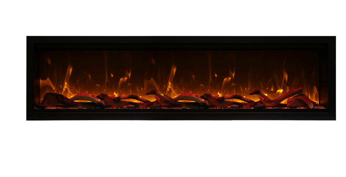 Amantii Symmetry XT Bespoke 100" Electric Fireplace — view 5