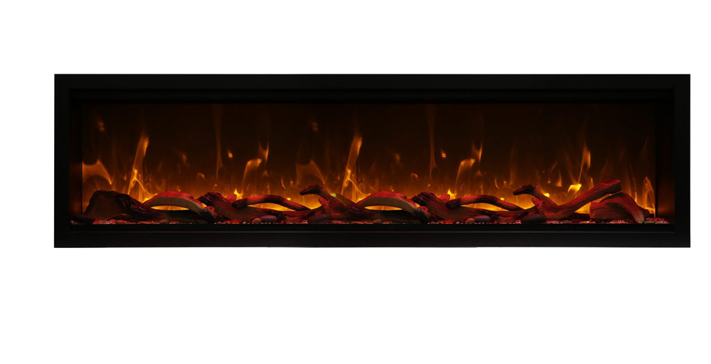 Amantii Symmetry XT Bespoke 74" Electric Fireplace