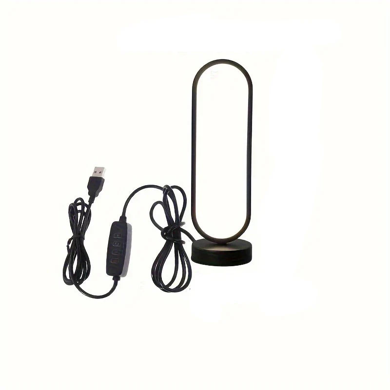 Luxury Dimmable LED Ring Lamp for Bedroom and Living Room