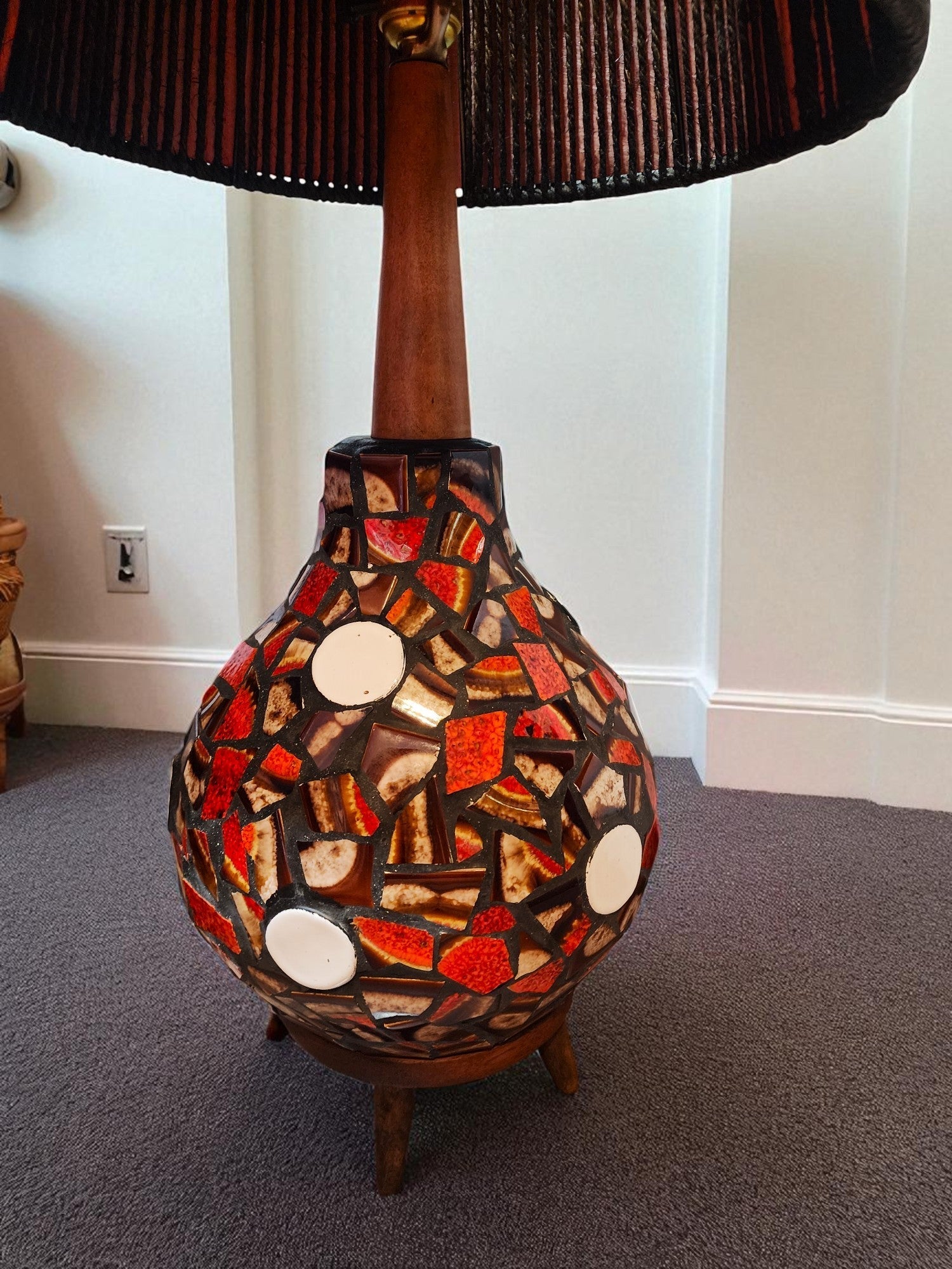 Set of Mid Century Modern Floor and Table Lamps by Maurice Chalvignac