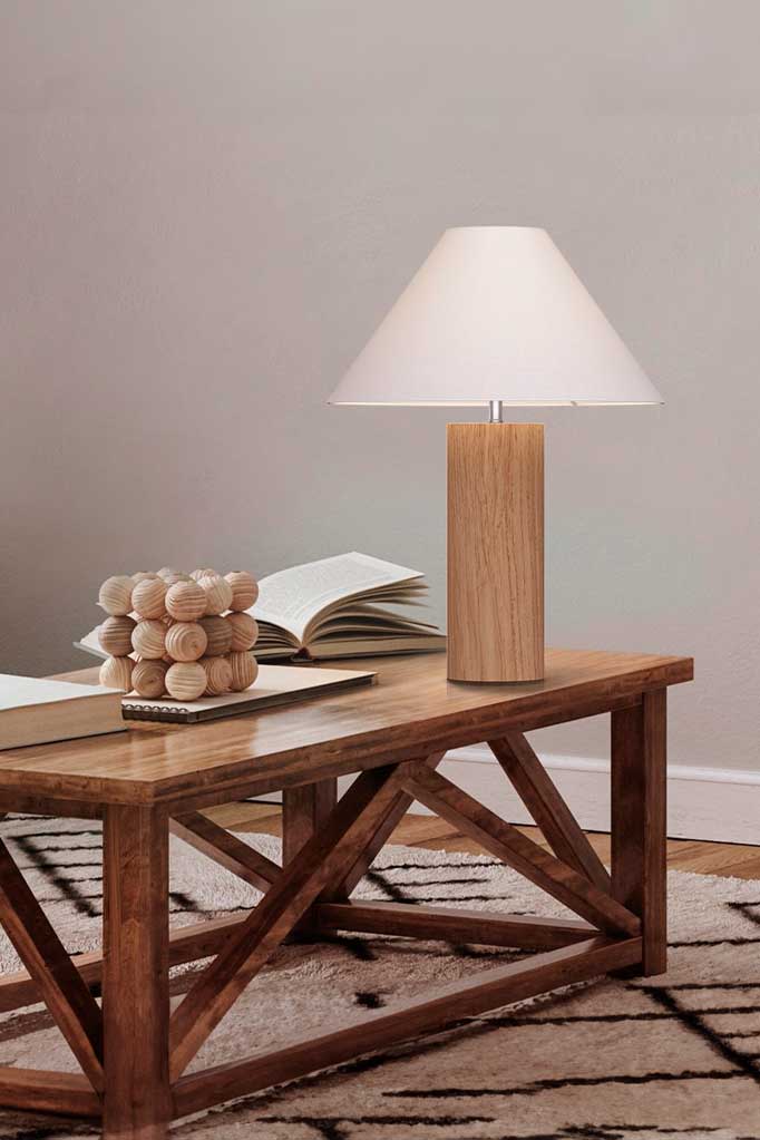 Bergen Wooden Table Lamp