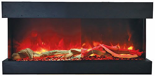 Amantii Tru View Deep XT 72" Electric Fireplace — view 9
