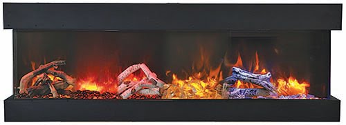 Amantii Tru View Deep XT 72" Electric Fireplace — view 8