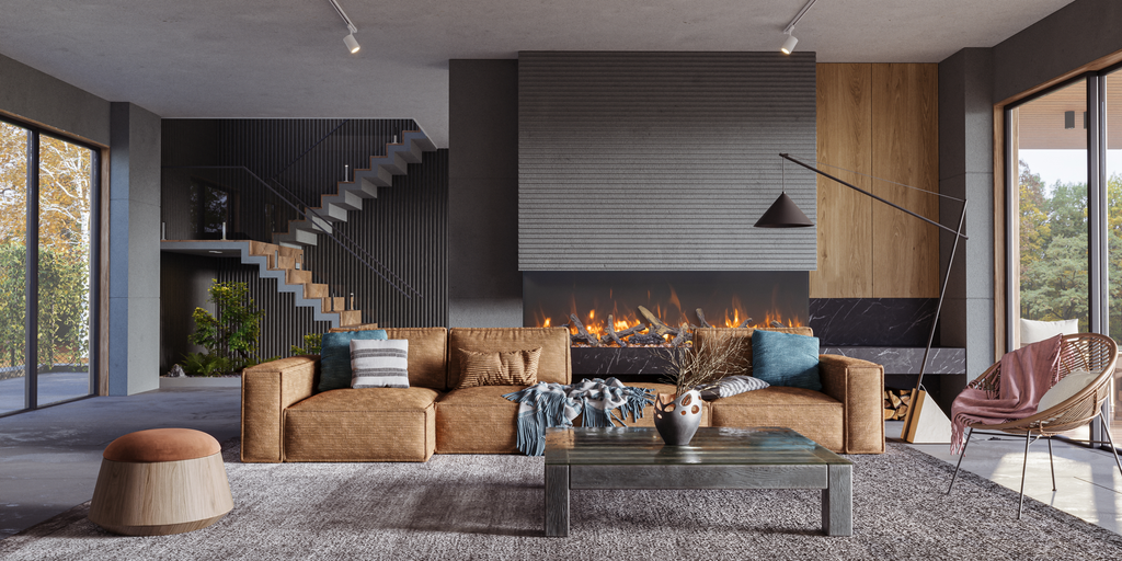 Amantii Tru View Bespoke 75" Electric Fireplace