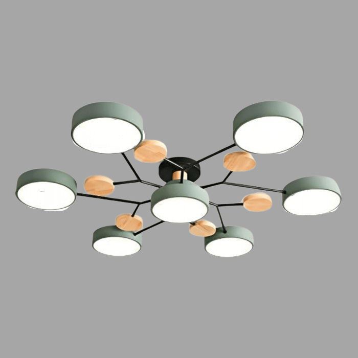 Scandinavian Branching LED Ceiling Lamp