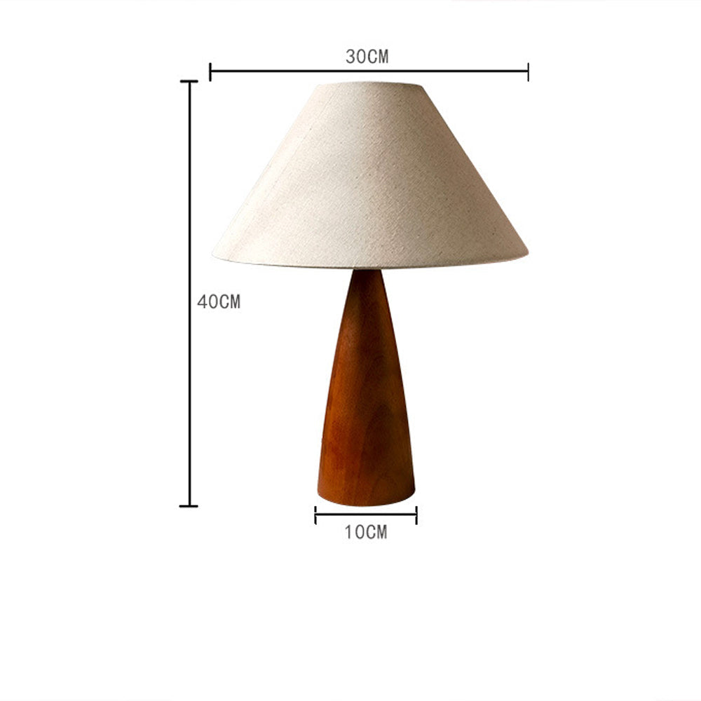 Solid Wood Century Style Table Lamp