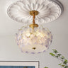 Vintage Flower-Shaped Chandelier